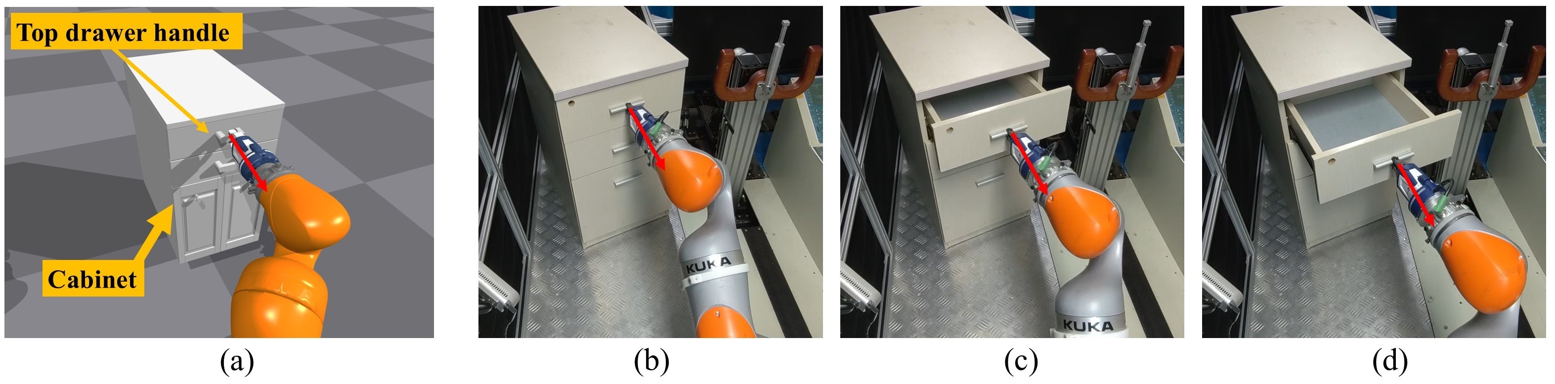 Drawer opening task snapshot